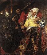 Jan Vermeer The Procuress oil painting artist